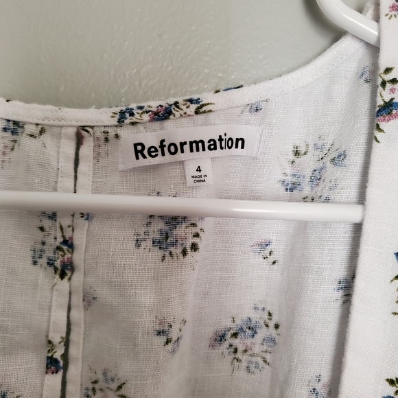 Reformation Pacome Linen Dress - Picture 4 of 10